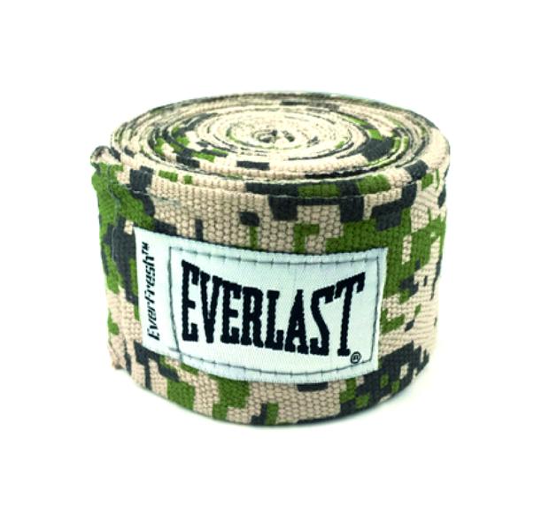 Бинты боксерские Everlast Elastic 2.5 м, нейлон - 55%, полиэстер - 45%