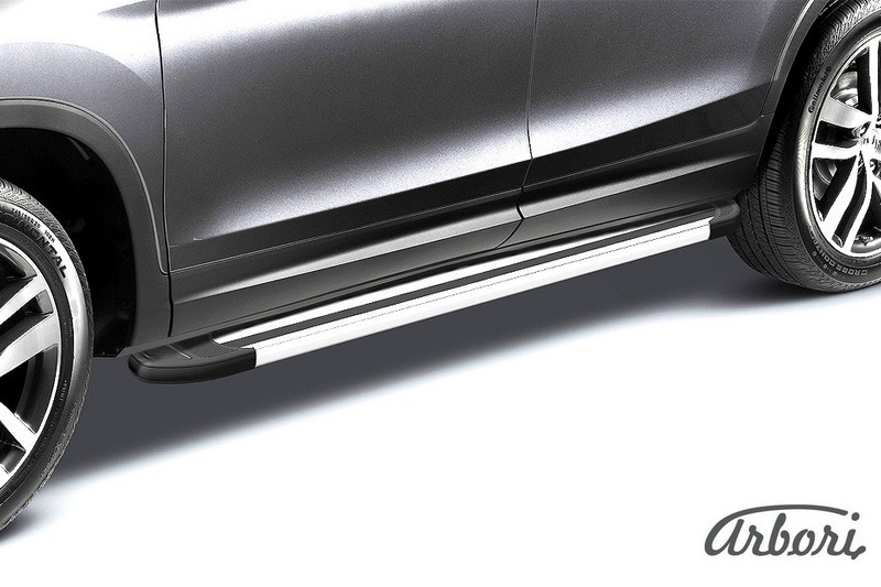 

Комплект алюминиевых порогов Arbori "Luxe Silver" длина 1800мм без крепежа