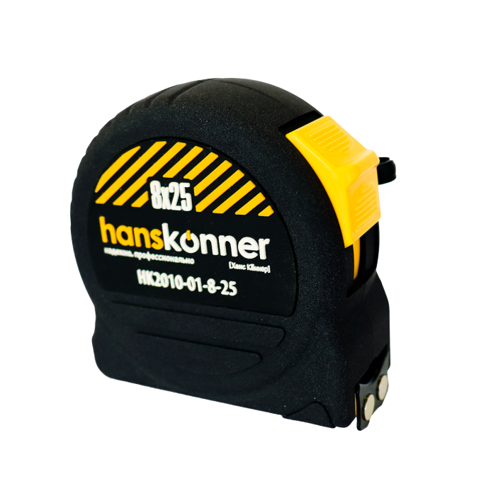 Рулетка Hanskonner HK2010-01-8-25 рулетка hanskonner 3 м 16 мм hk2010 03 3 16