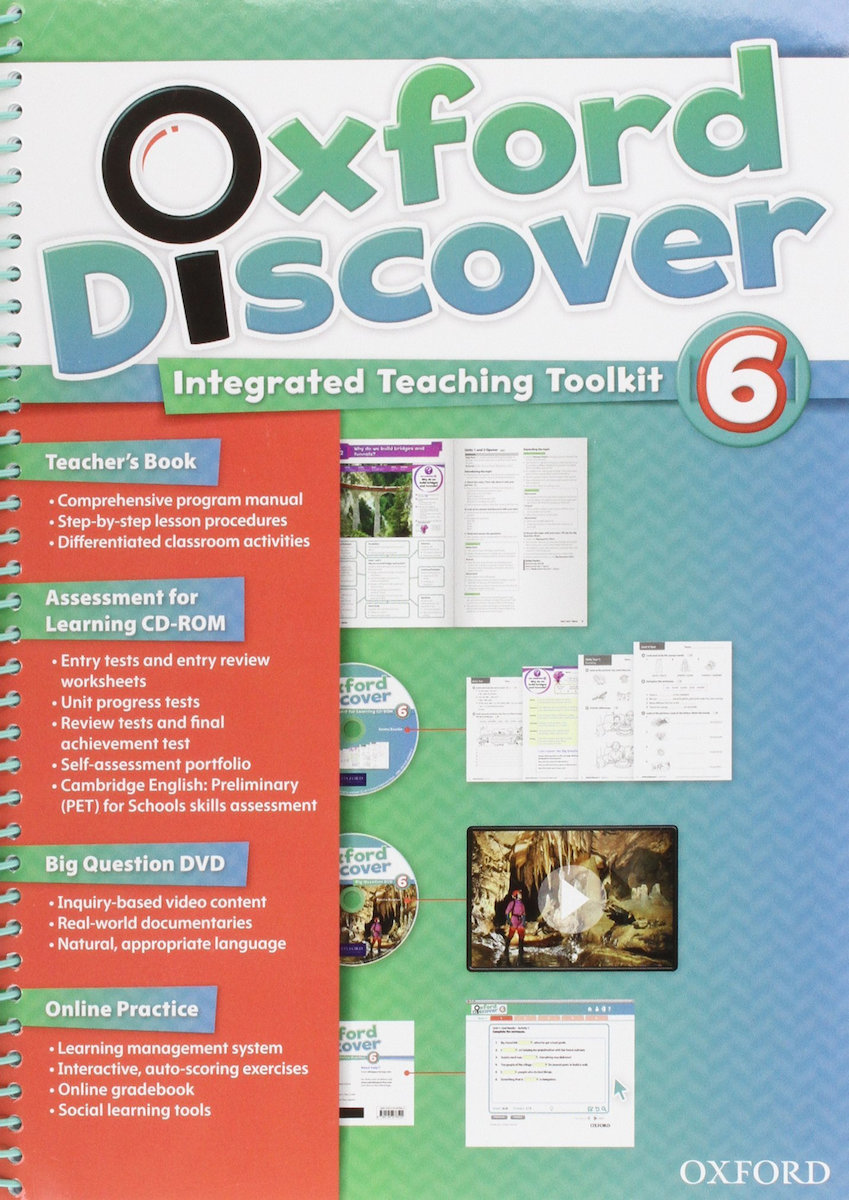 

Книга Oxford Discover 6: Integrated Teaching Toolkit Spiral-bound