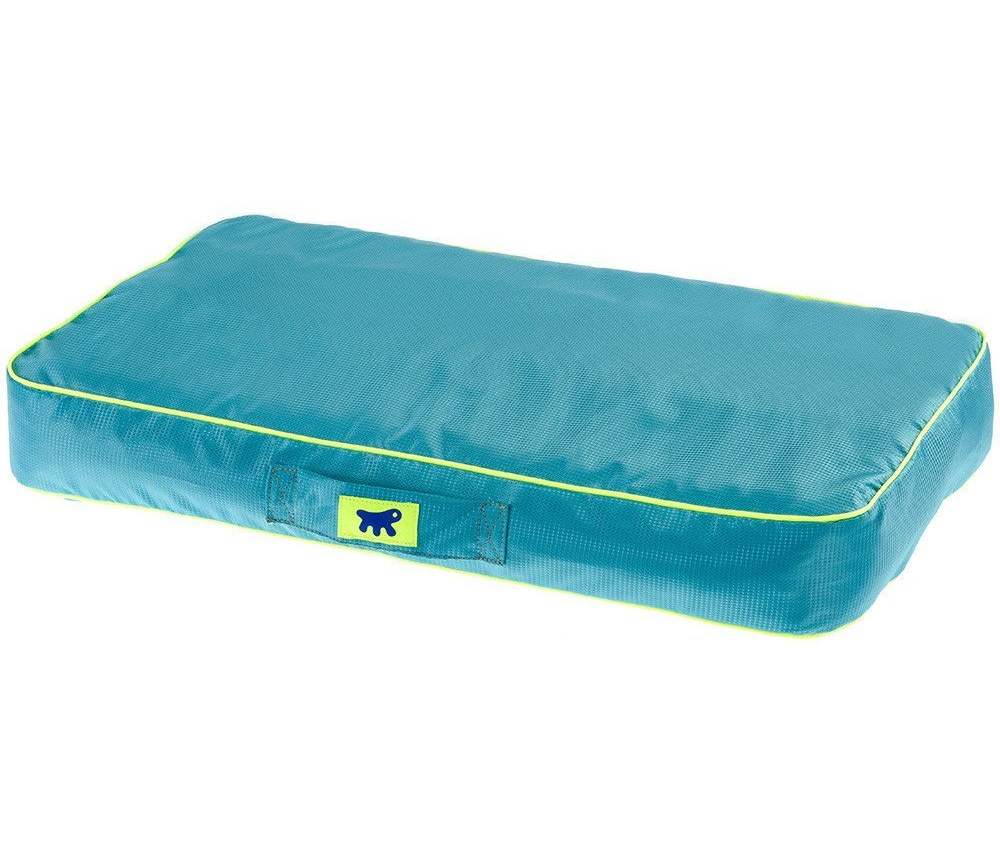 фото Подушка ferplast polo непромокаемая для животных (д 80 х ш 50 х в 8 см, голубой)
