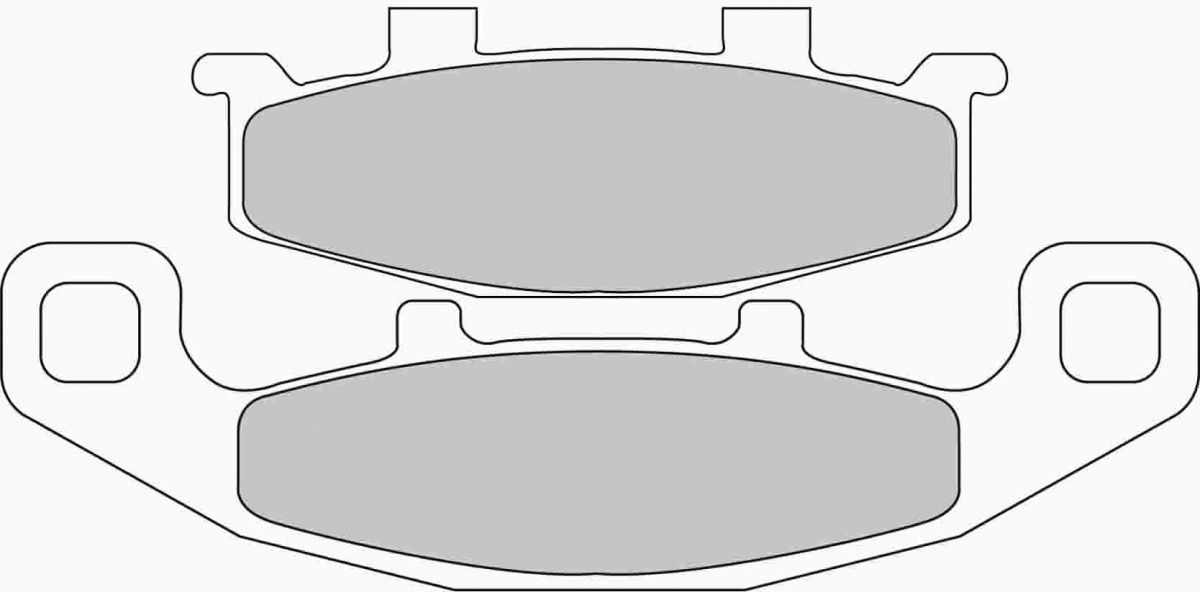 

Тормозные колодки передние/задние Ferodo FDB481ST для мотоциклов