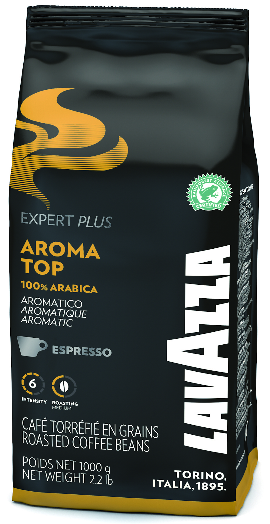 фото Кофе в зернах lavazza expert aroma top 1000 г