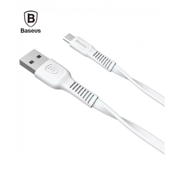 

Кабель Baseus Tough Series Cable microUSB 1m CAMZY-B02 White, CAMZY-B02