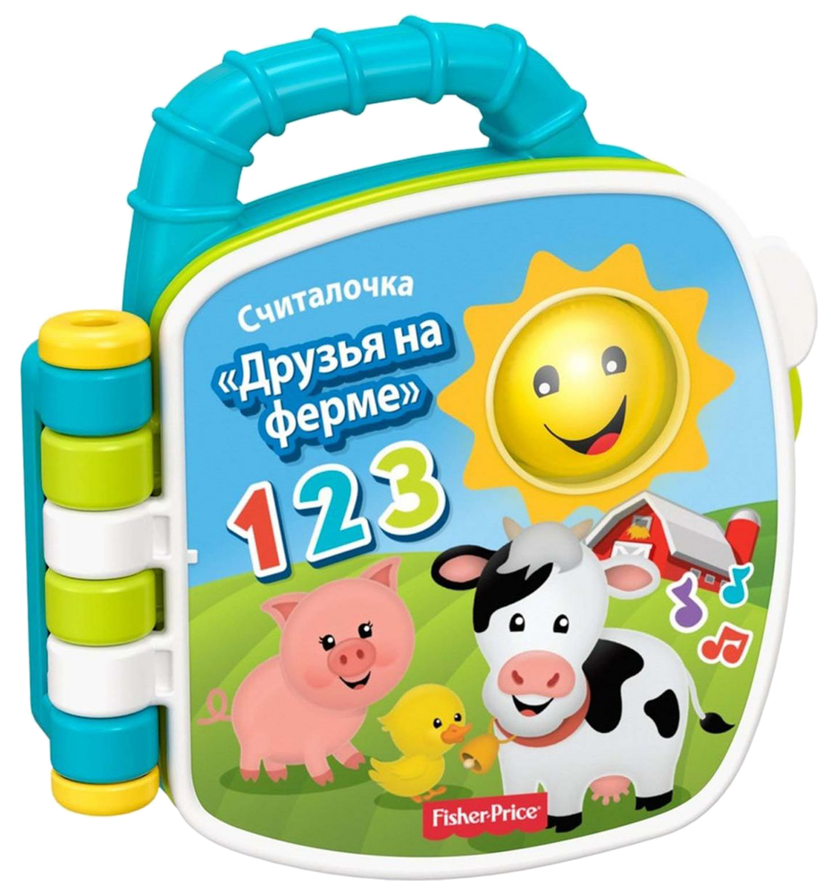 фото Музкальная книжка "учим животных" mattel fisher-price