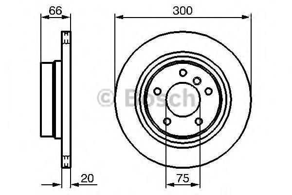 фото Тормозной диск bosch 0986479218