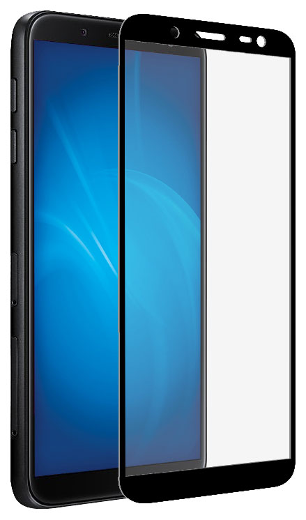 

Защитное стекло DF для Samsung Galaxy J8 (2018) Black, 2,5D ДЛЯ SAMSUNG GALAXY J8 (2018), BLACK FRAME