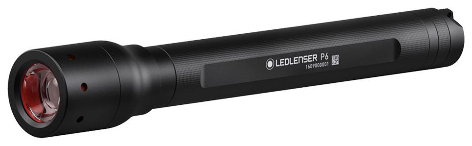 фото Туристический фонарь led lenser p6 черный, 1 режим