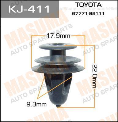 

Клипса автомобильная Masuma KJ411