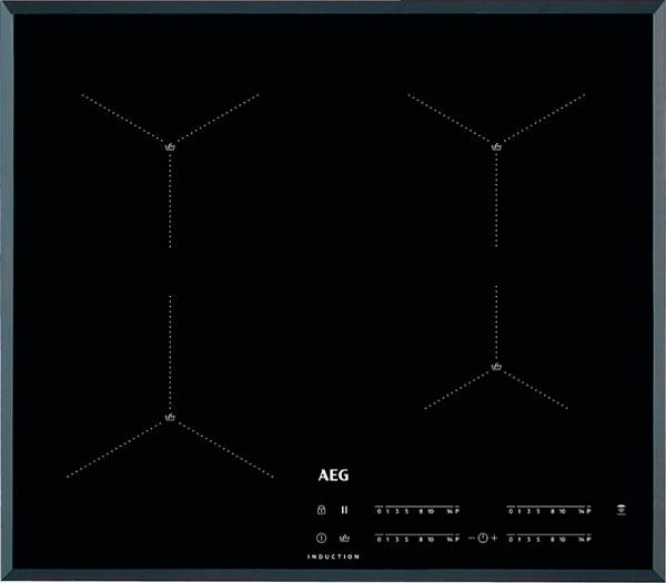 фото Встраиваемая варочная панель индукционная aeg ar64413fb black