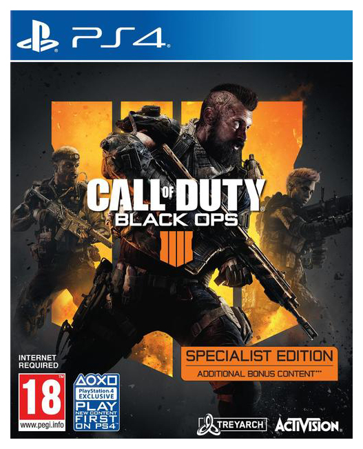 Игра Call of Duty: Black Ops 4. Specialist Edition для PlayStation 4