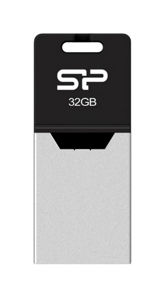 

Флешка Silicon Power Mobile X20 32ГБ Silver/Black (SP032GBUF2X20V1K), Mobile X20