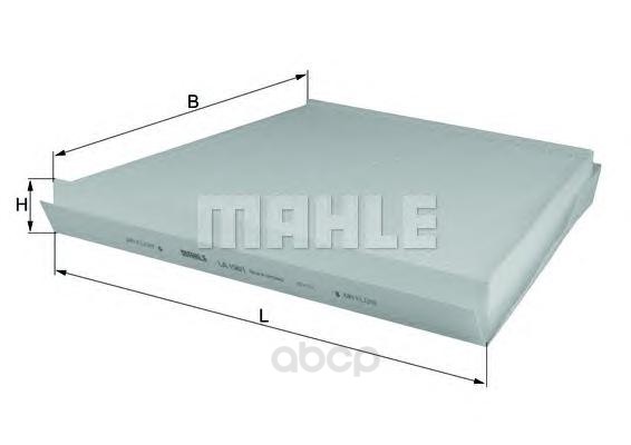 

Фильтр воздушный салона Mahle/Knecht LA1561