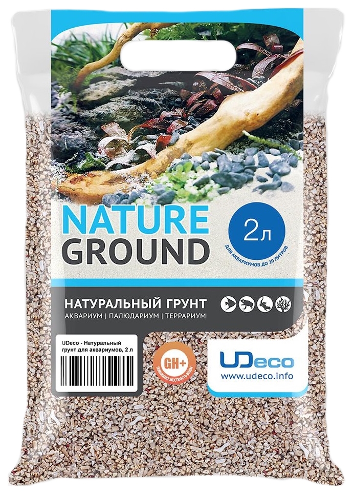 

Грунт для аквариума UDeco Sea Coral крошка 4-6 мм 2 л