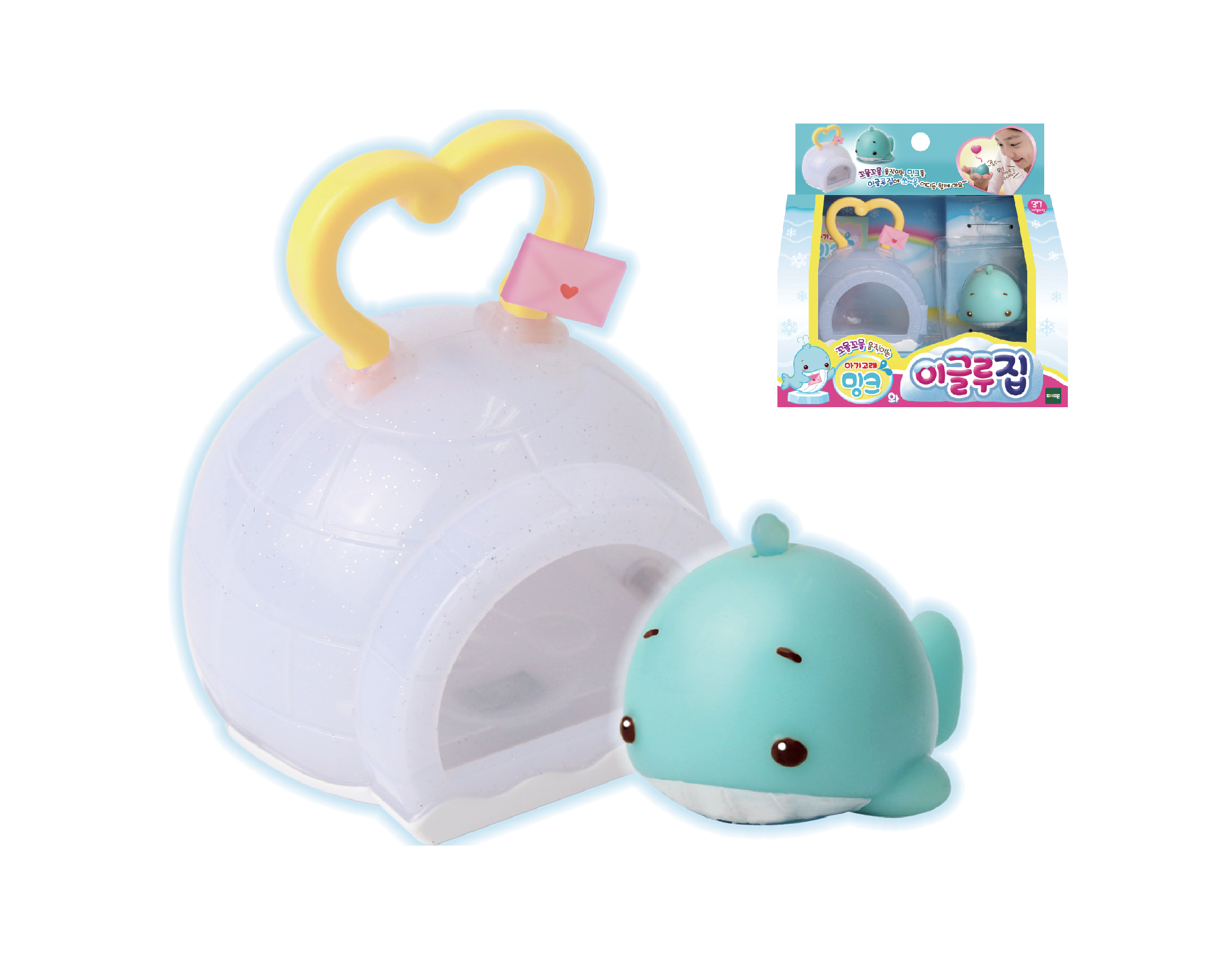

Игрушка кит минк в иглу Harp