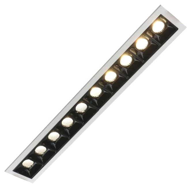 

Встраиваемый светодиодный светильник Arte Lamp Grill A3153PL-10BK