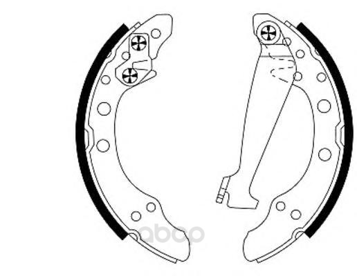 

Колодки тормозные барабанные задние audi 80, seat arosa, cordoba Textar 91044700