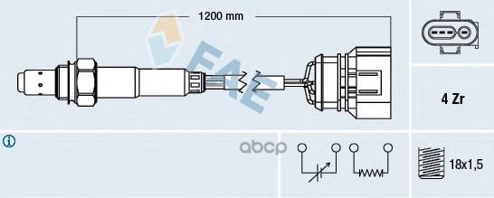 фото Лямбда-зонд fae 77460