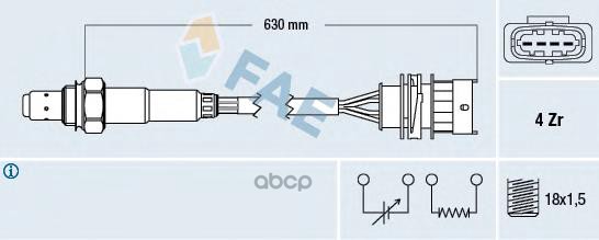 фото Лямбда-зонд fae 77156