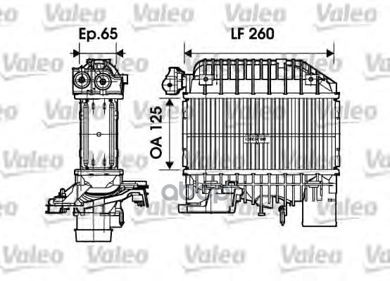 

Интеркулер Valeo 817698