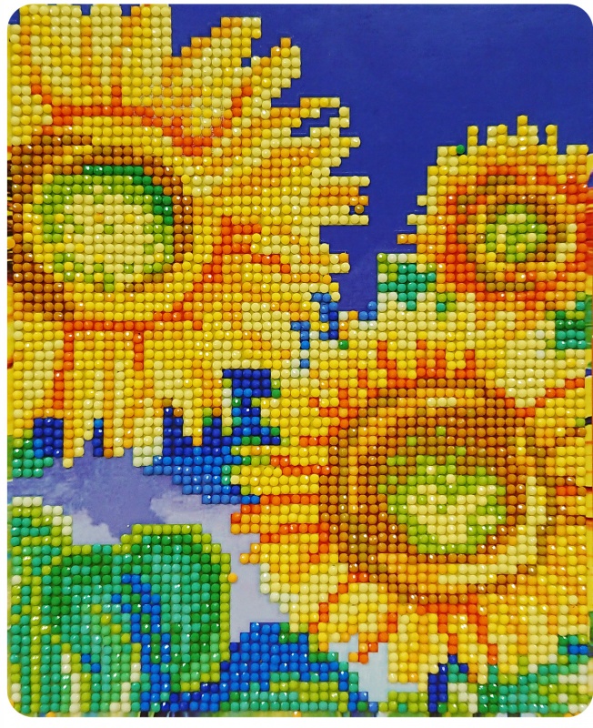 

Алмазная картина Color Kit Подсолнухи