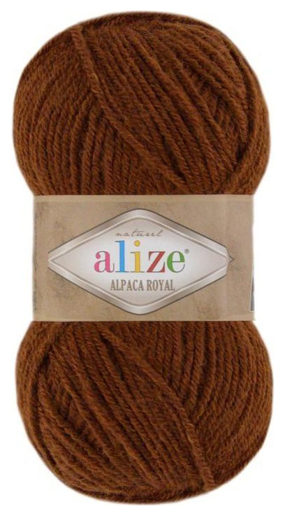

Пряжа для вязания Ализе Alpaca Royal (30%альпака+15%шерсть+55%акрил)