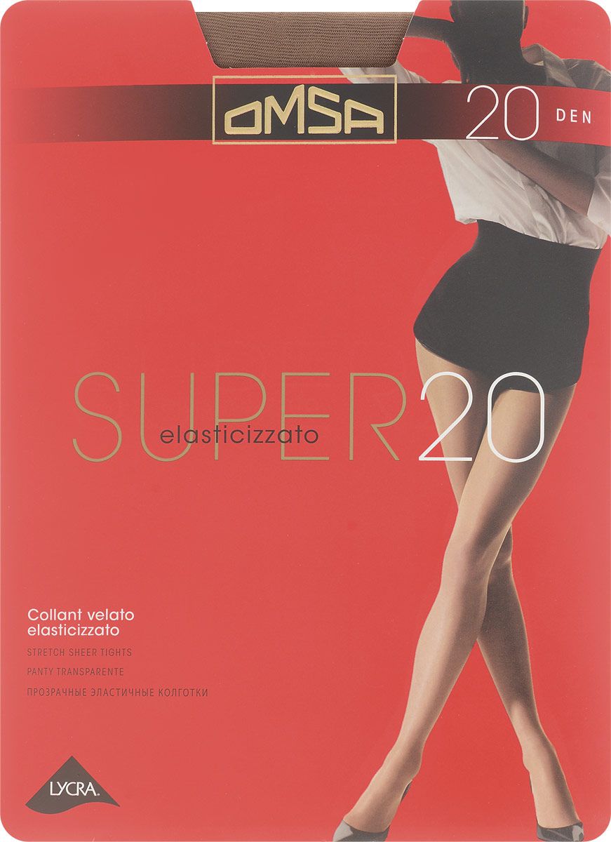 

Колготки Omsa SUPER 20 XL / Sierra (Телесный) / 5 (XL), SUPER