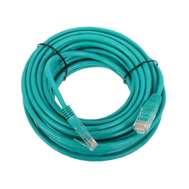 фото Кабель telecom rj45-rj45, m-m 20м green (na102-g-20m)