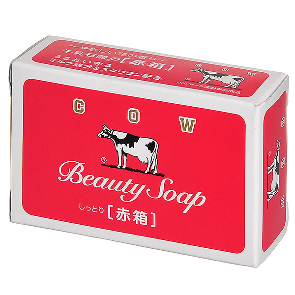 Купить Мыло туалетное молочное Beauty Soap с ароматом цветов, 100 г, Cow brand soap