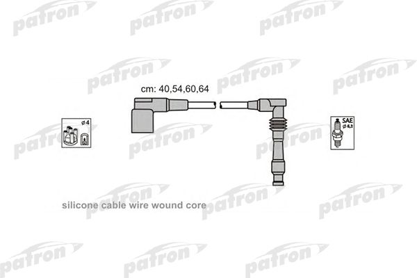 Комплект проводов зажигания PATRON PSCI2004