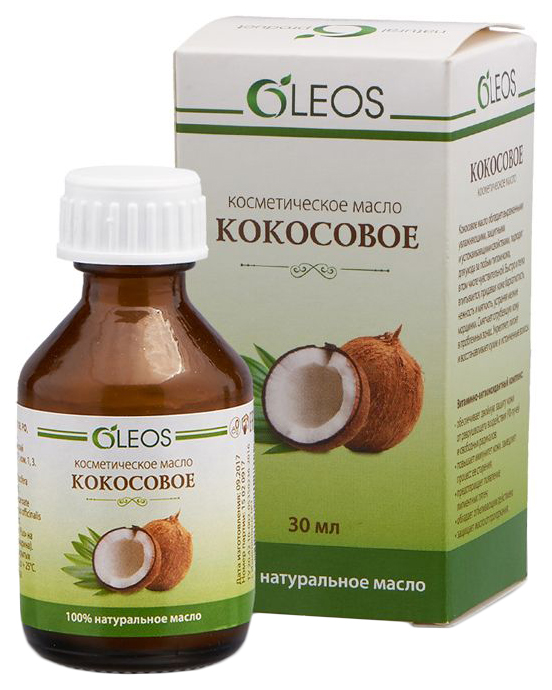 Масло для тела Олеос Кокосовое 30 мл универсальное кокосовое масло huile de coco масло 200мл