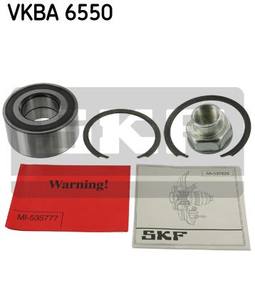 фото Комплект подшипника ступицы колеса skf vkba 6550