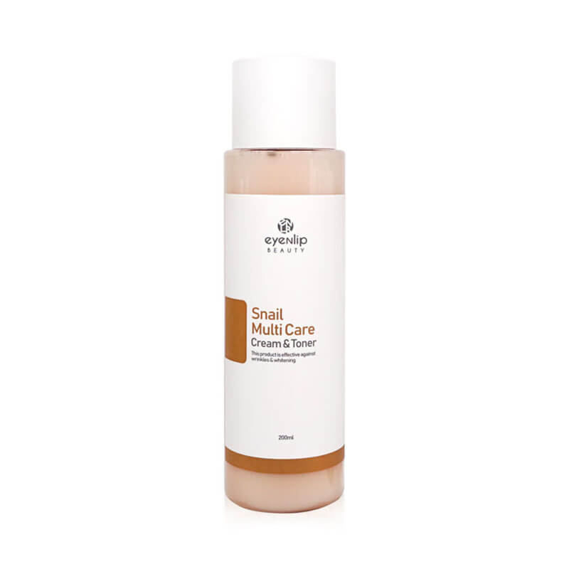 

Тонер-крем с улиточным экстратком SNAIL MULTI CARE CREAM & TONER 200 мл