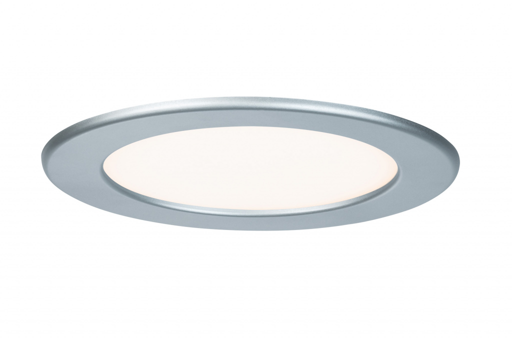 фото Светильник qual ebl panel rd led 1x11w 2700k chr/ks 92074 paulmann