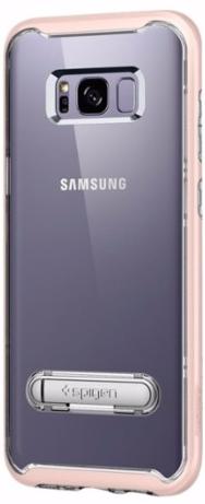 фото Чехол spigen crystal hybrid для samsung galaxy s8 plus pink