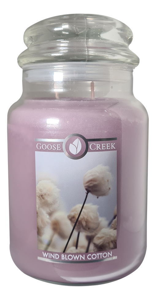 

Ароматическая свеча Goose Creek Wind Blown Cotton (Ветер сдувающий хлопок) 680г, 343640