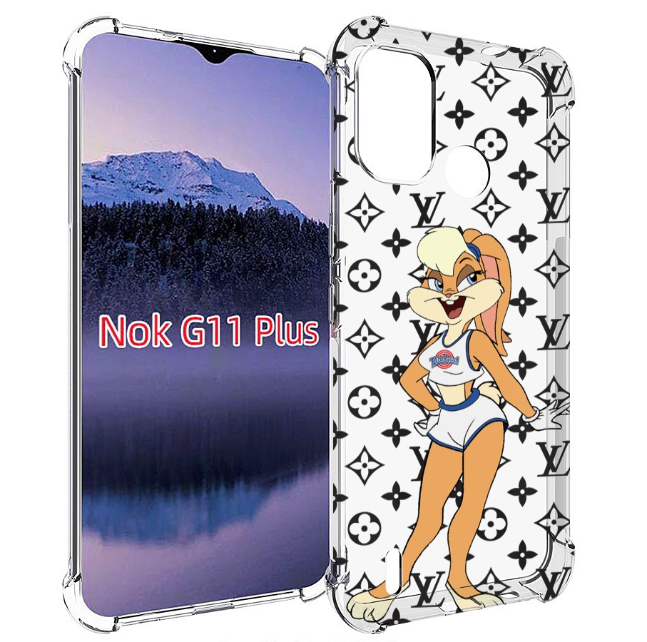 

Чехол MyPads красивый-принт-на-чехол женский для Nokia G11 Plus, Прозрачный, Tocco