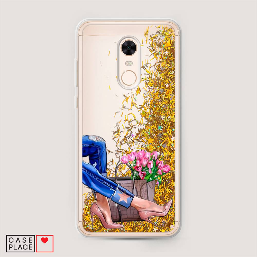 

Чехол Awog на Xiaomi Redmi 5 Plus "Каблучки", 33190-1