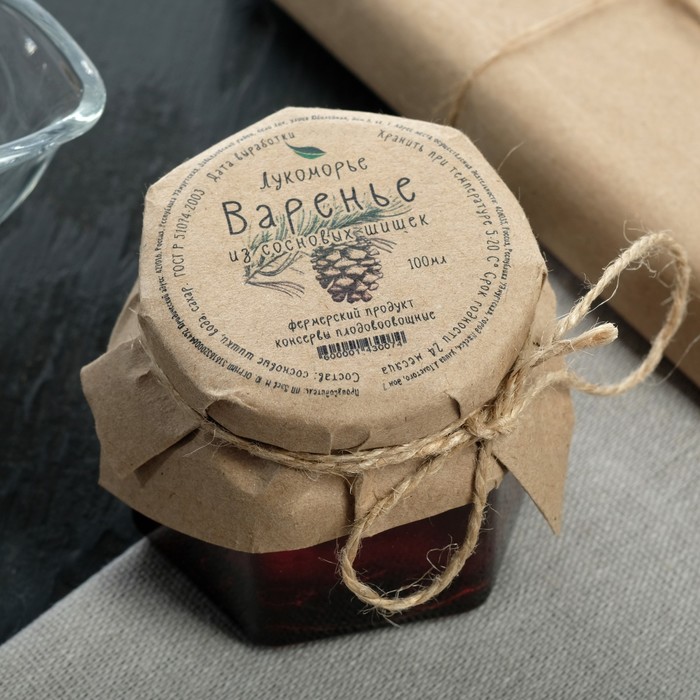 Варенье сосновые шишки? 100 мл, 2 штуки