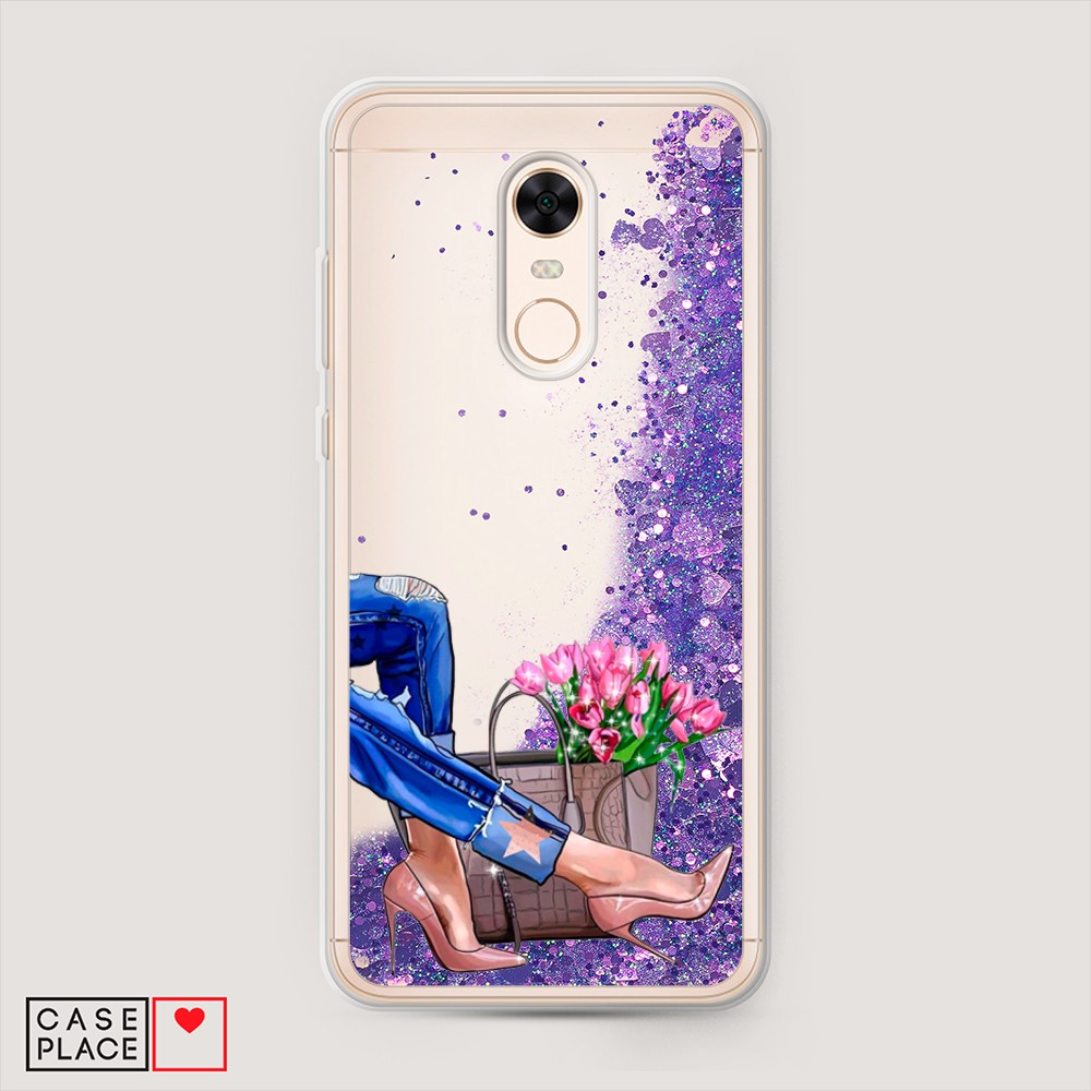 

Чехол Awog на Xiaomi Redmi 5 Plus "Каблучки", Разноцветный, 33192-1