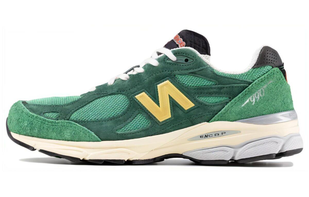 

Кроссовки унисекс New Balance NB 990 V3 зеленые 46.5 EU, Зеленый, NB 990 V3