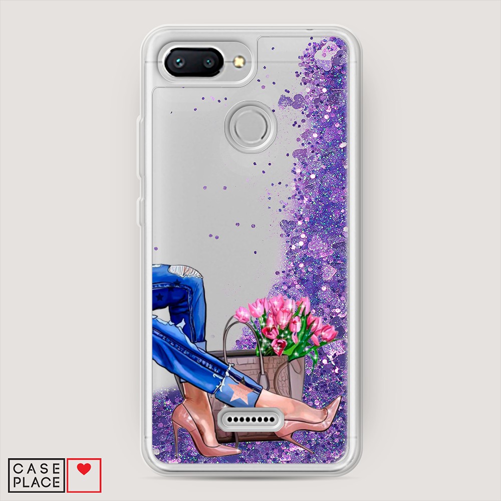 

Чехол Awog на Xiaomi Redmi 6 "Каблучки", Разноцветный, 33892-1