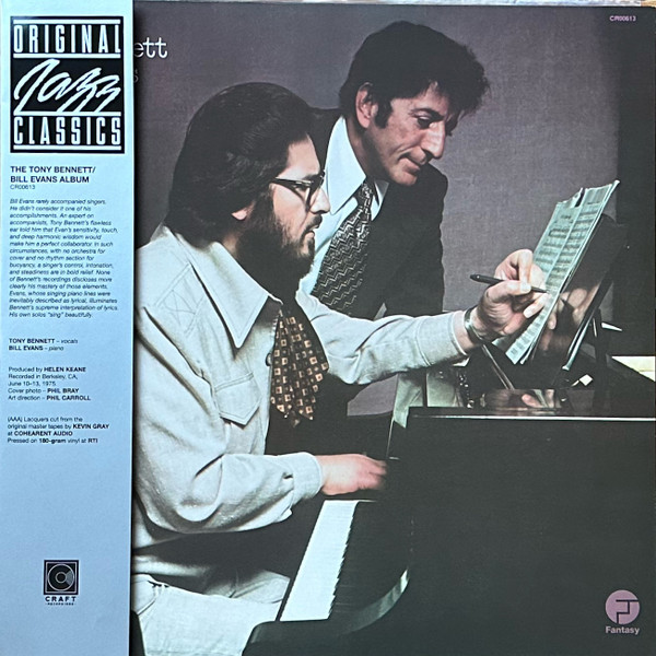 Tony Bennett & Bill Evans The Tony Bennett Bill Evans Album (LP)