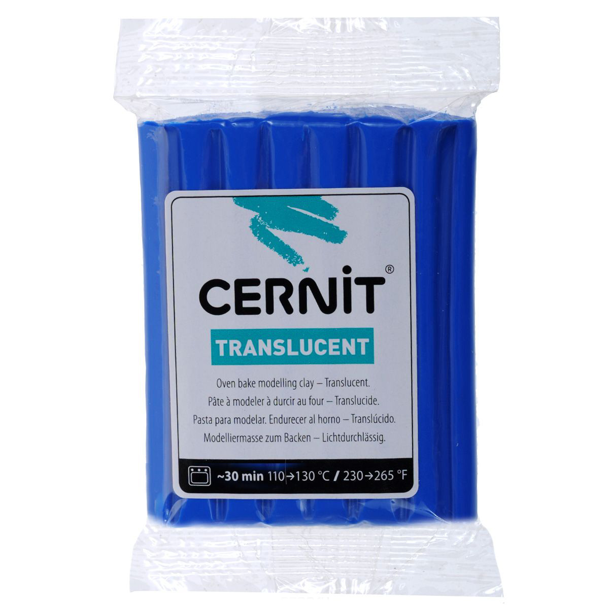 фото Ce0920056 пластика полимерная запекаемая cernit translucent прозрачный, 56 г