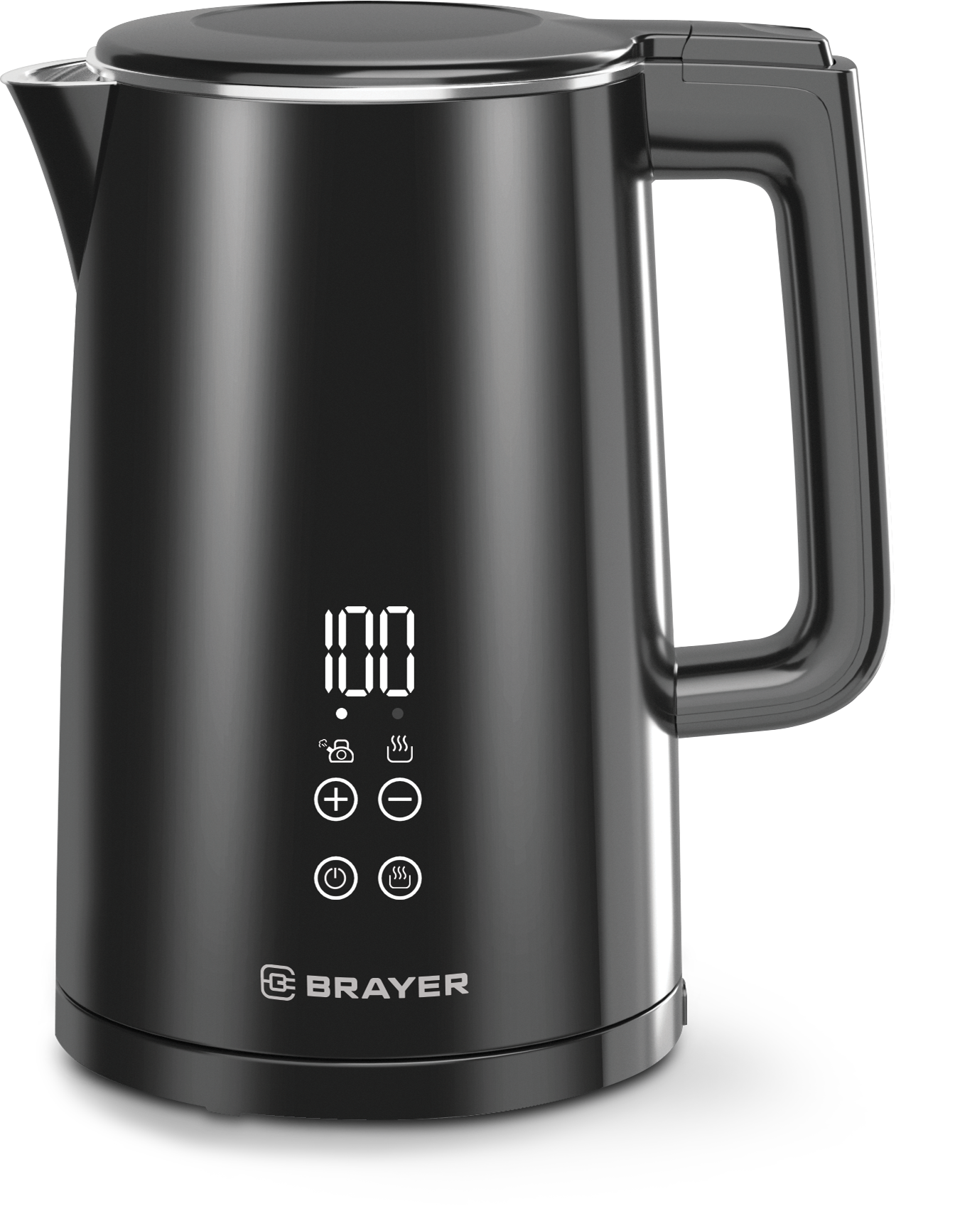 фото Чайник электрический brayer br1035 1.7 л black