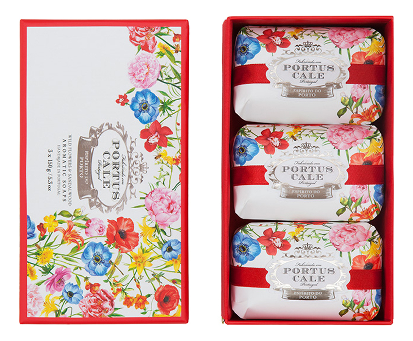 

Мыло Castelbel Porto Portus Cale Blooming Garden 150г х 3шт., 382722