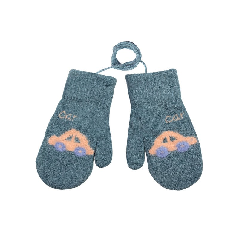 

Варежки детские Little Mania KLU010- цв. зеленый р. 12, KLU010-