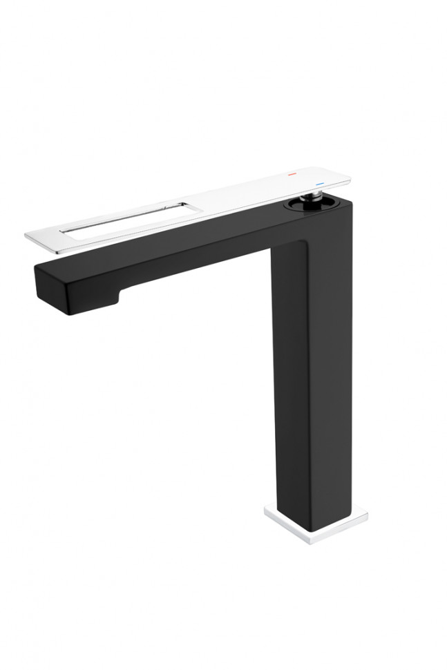 

Смеситель Q для умыв. выс. Boheme BlackChrome 142-BCR