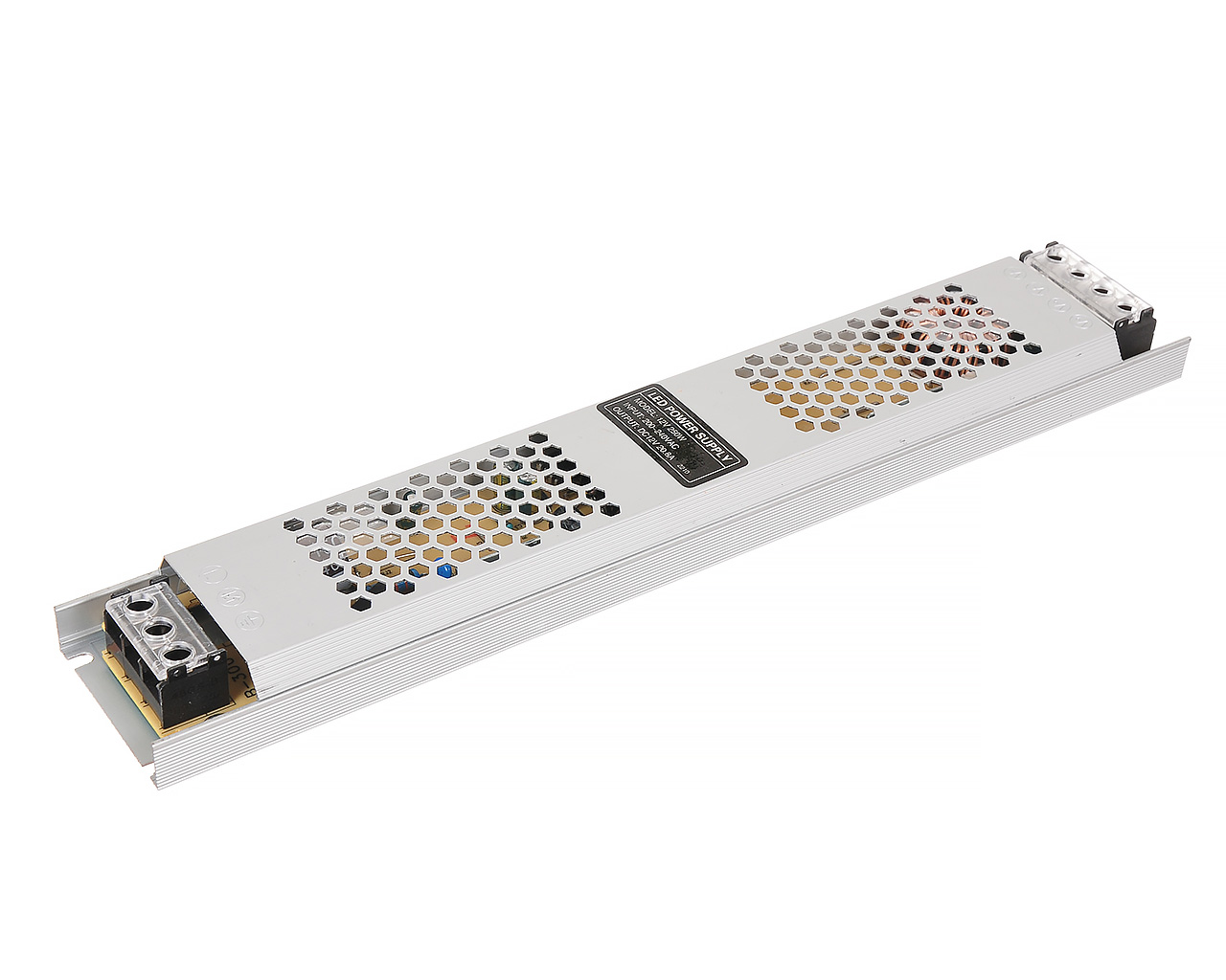 

Блок питания LC-N250W-12V IP20 21 А тонкий 310x55x25, Серебристый
