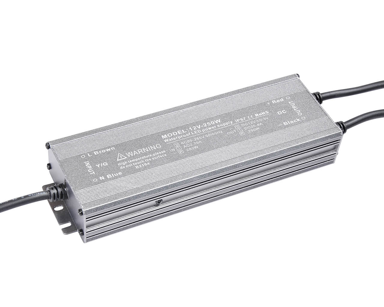 Блок питания LC-WP-250W-12V IP67 20.8 A 235x76x35